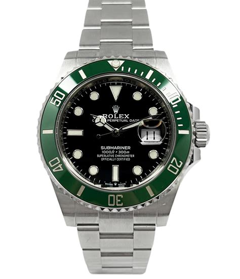 rolex 2021 green|2021 Rolex submariner date.